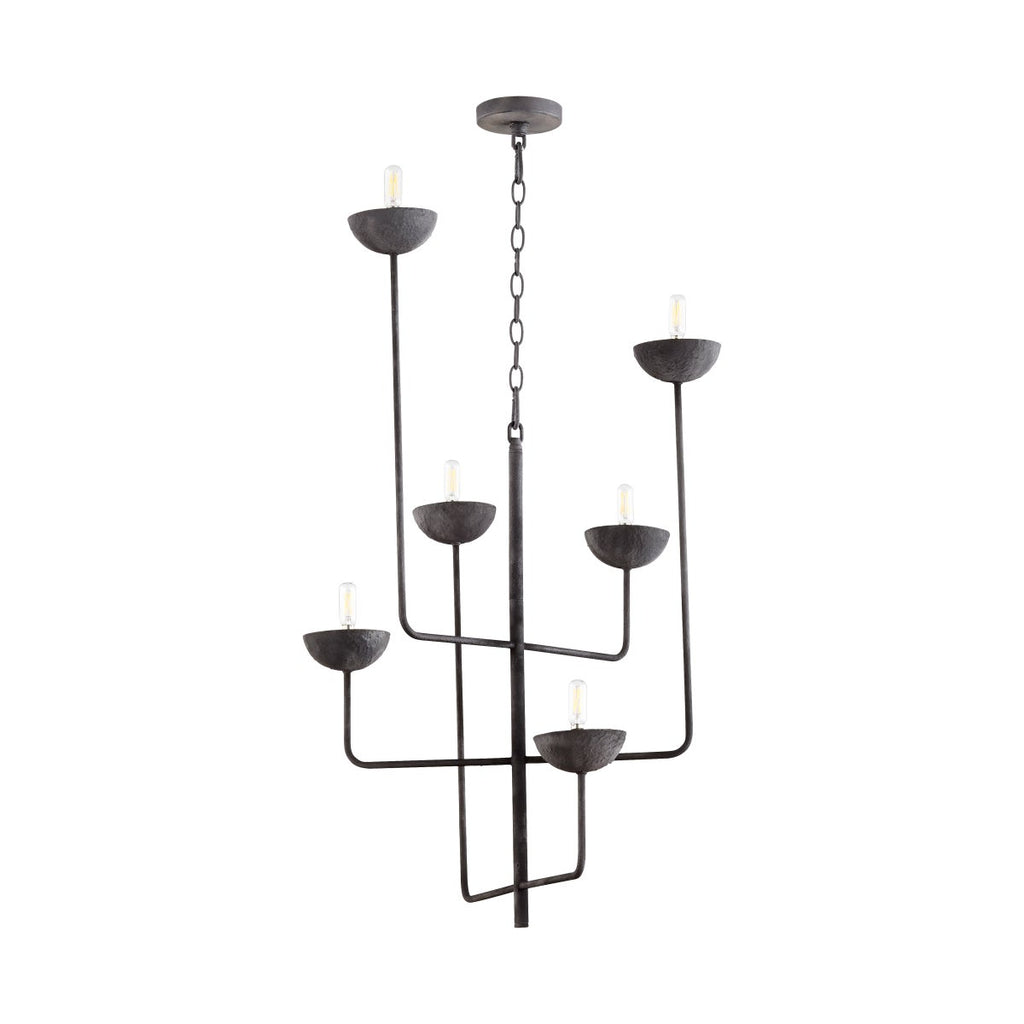 Enoki Chandelier, Noir-Medium