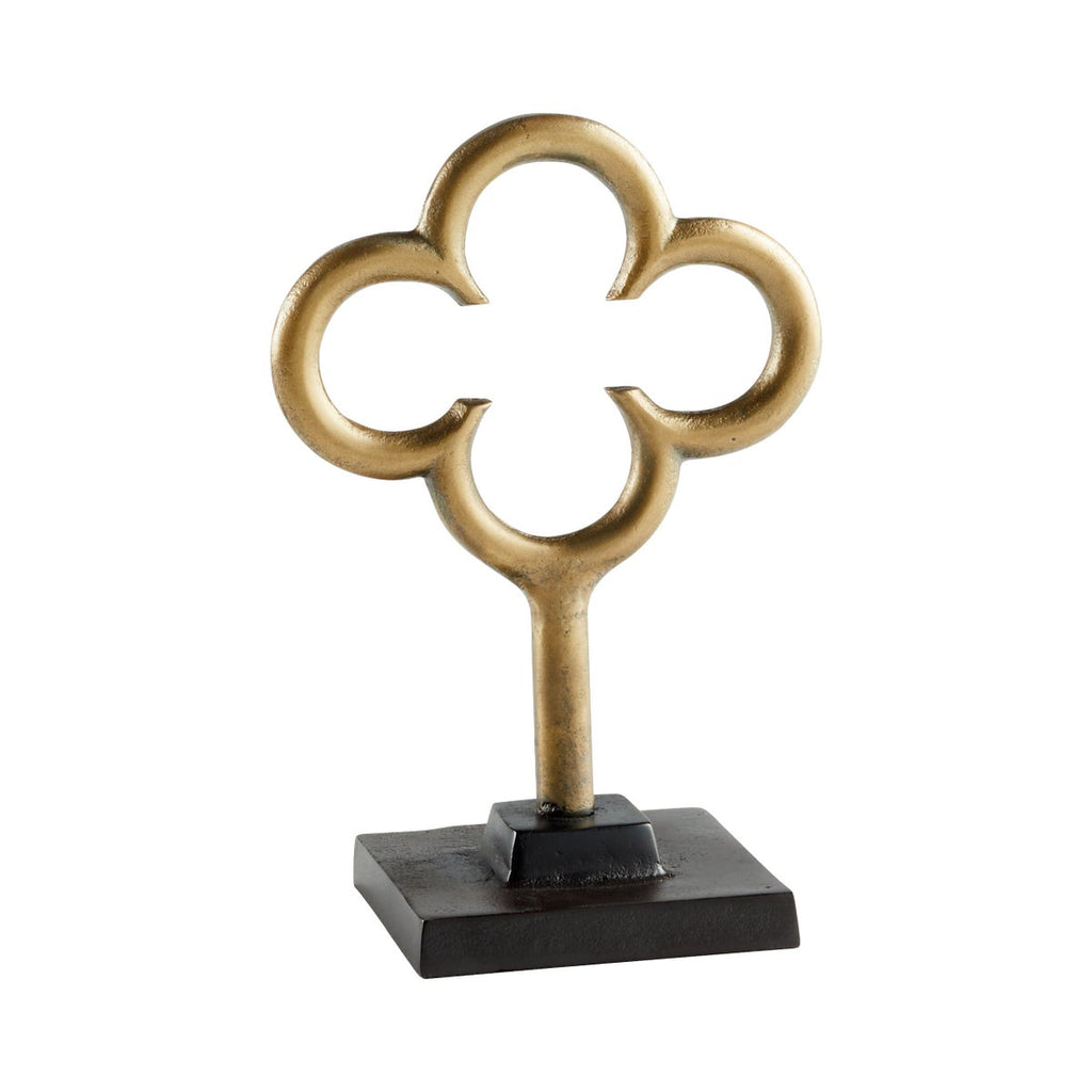 Folium Sculpture, Gold- Large