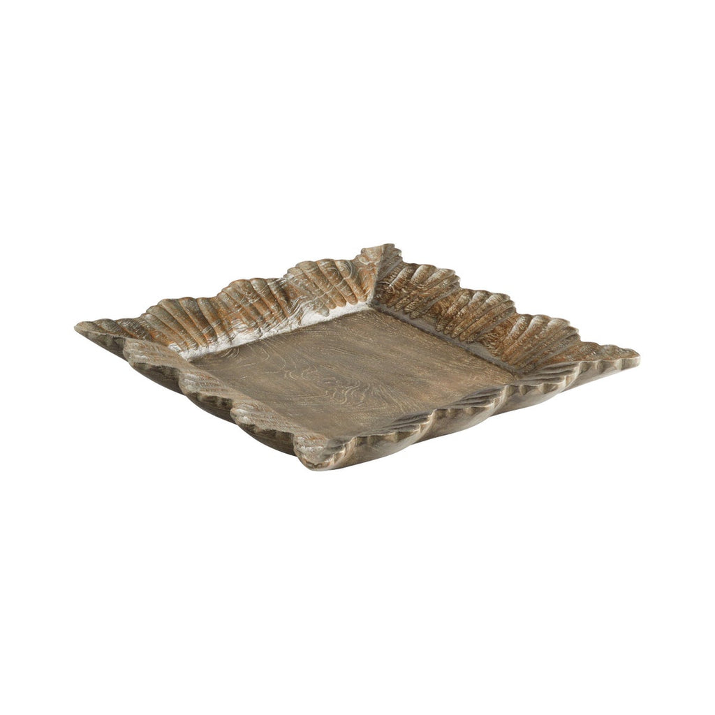 Lorenza Tray, Brown-Small