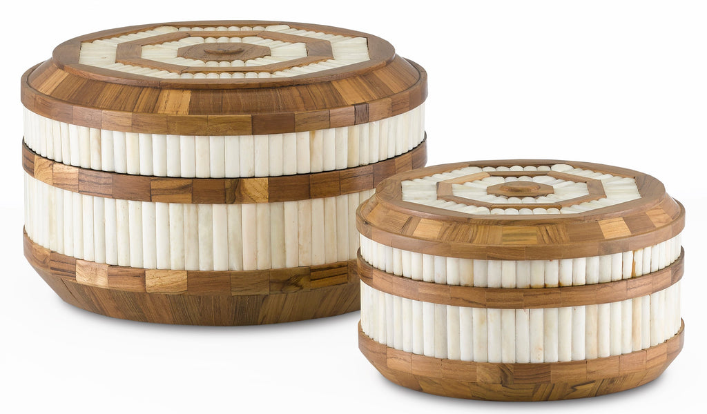 Banjhara Round Box Set of 2