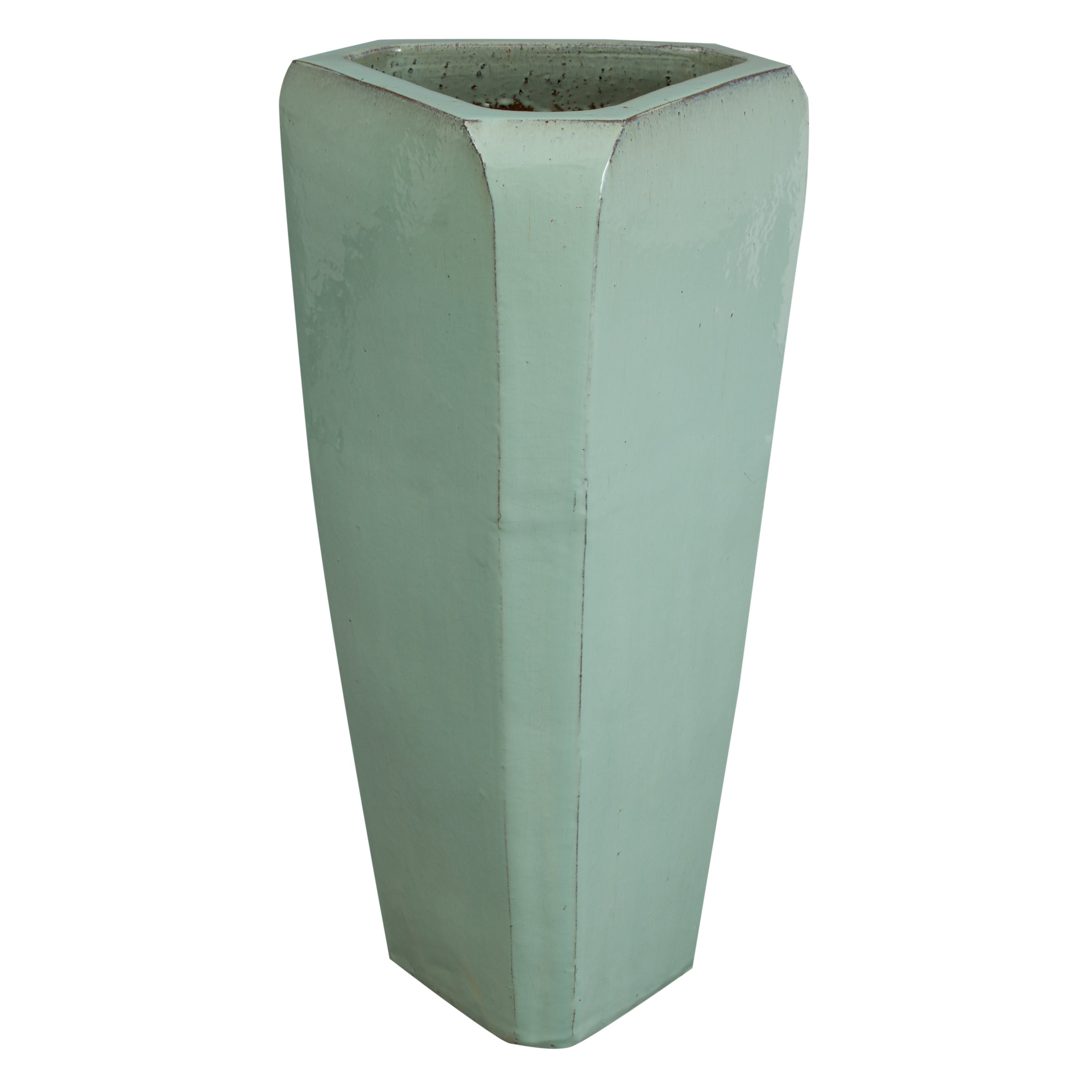 triangular plastic planter Emissary Triangle Pot