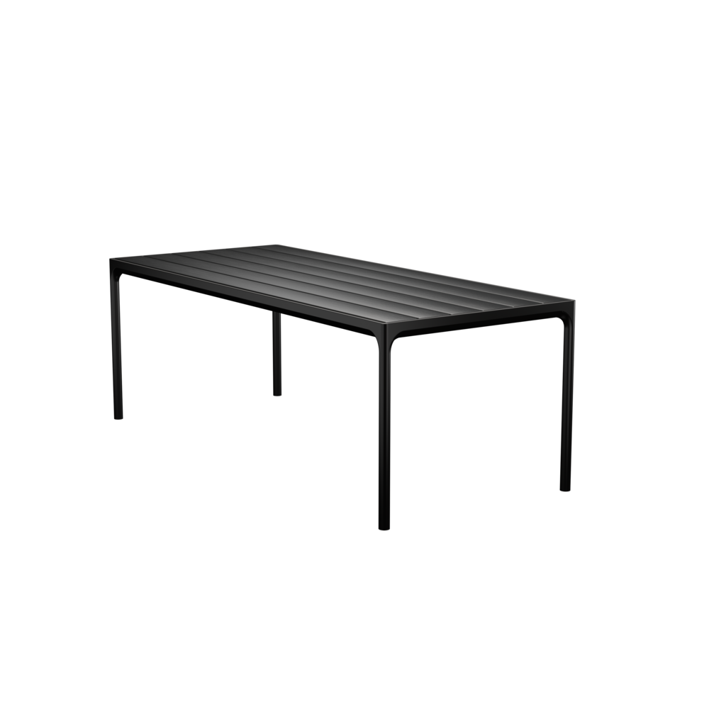 Four Table - 210 X 90 Cm - Black