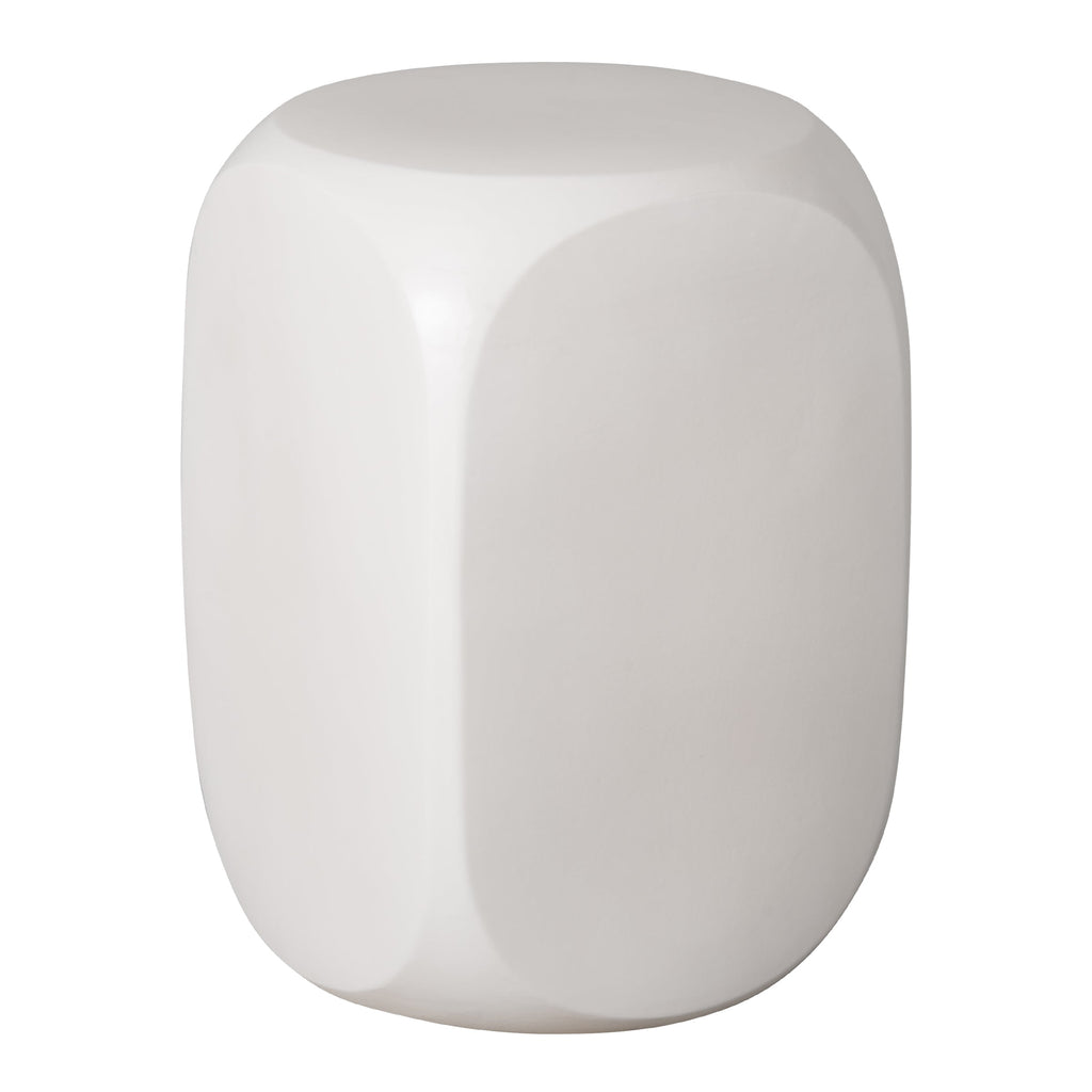 Dice Stool/Table, White 12x12x18.5"H