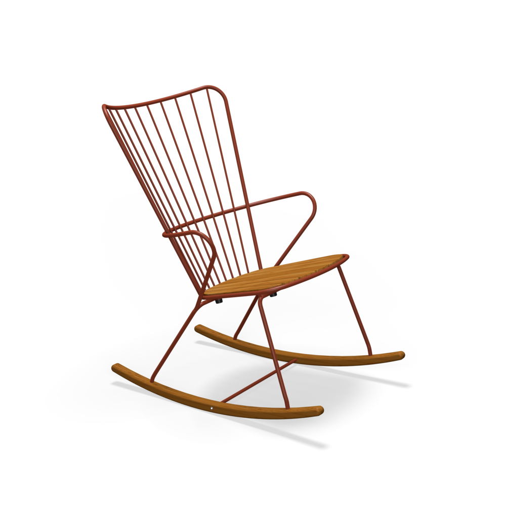 Paon Rocking Chair - Paprika, Set of 2