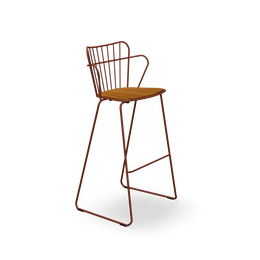 Paon Bar Chair - Paprika, Set of 2
