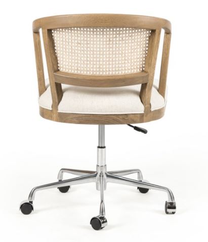 Alexa Desk Chair-Light Honey Oak by Four Hands