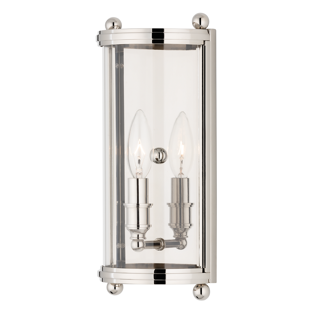 Mansfield Wall Sconce 5" - Polished Nickel