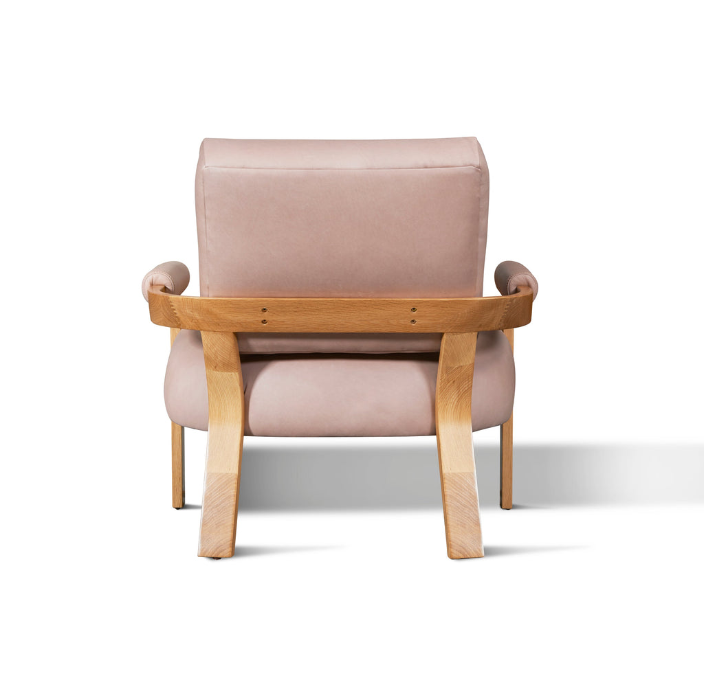 Kervella Chair, Blush, White Oak