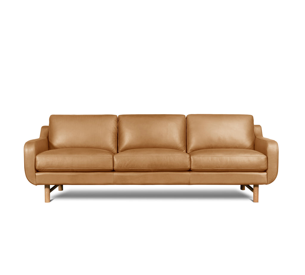 Elise Sofa, Cashew, Beech