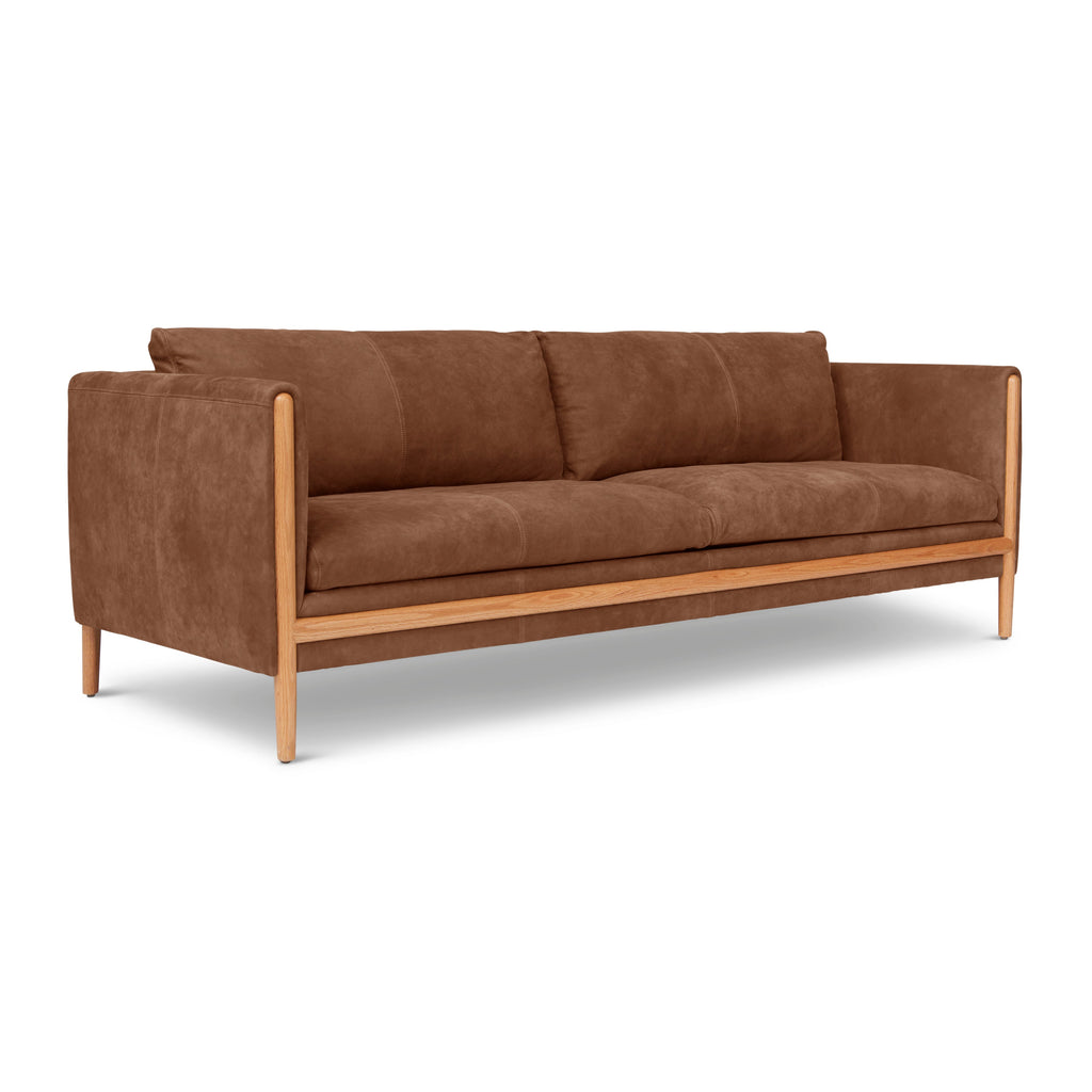 Bungalow Sofa, Brown, Beech