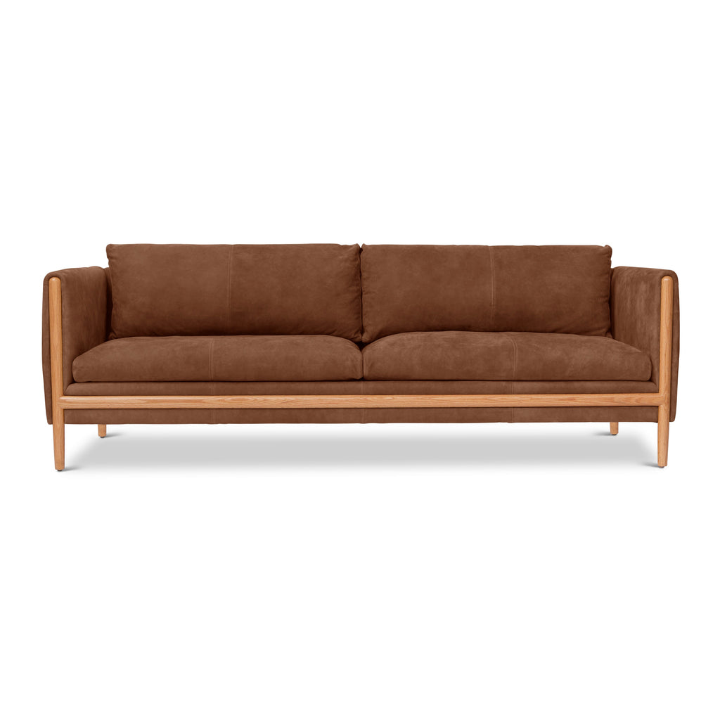 Bungalow Sofa, Brown, Beech