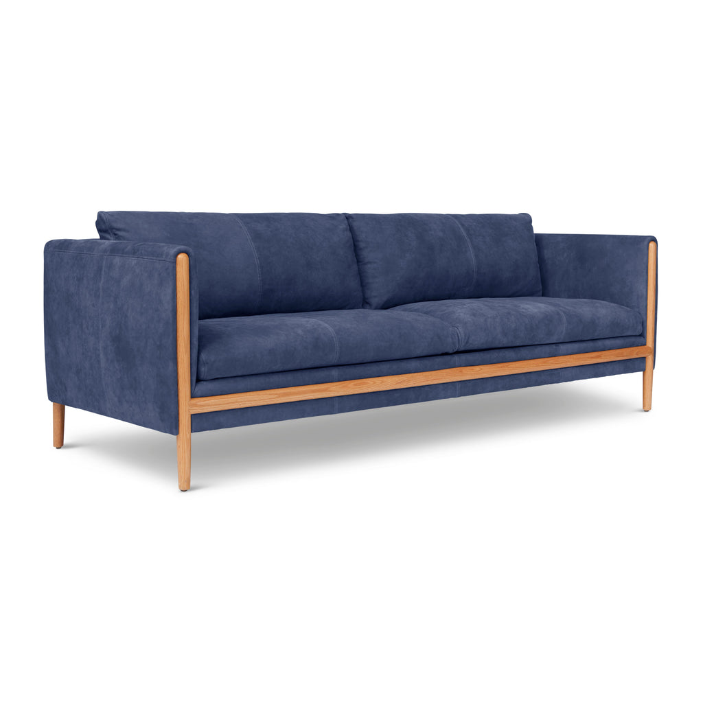 Bungalow Sofa, Navy, Beech