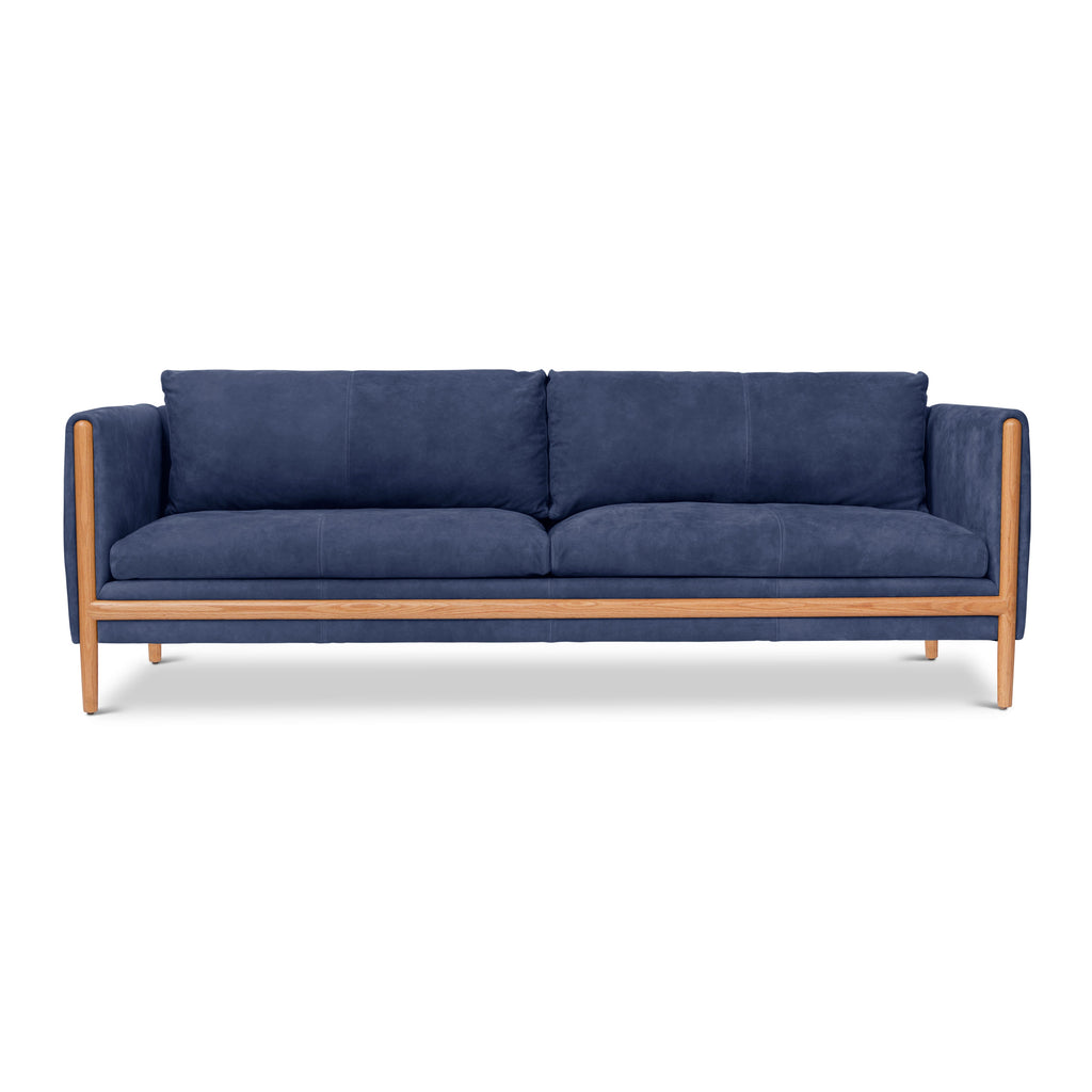 Bungalow Sofa, Navy, Beech