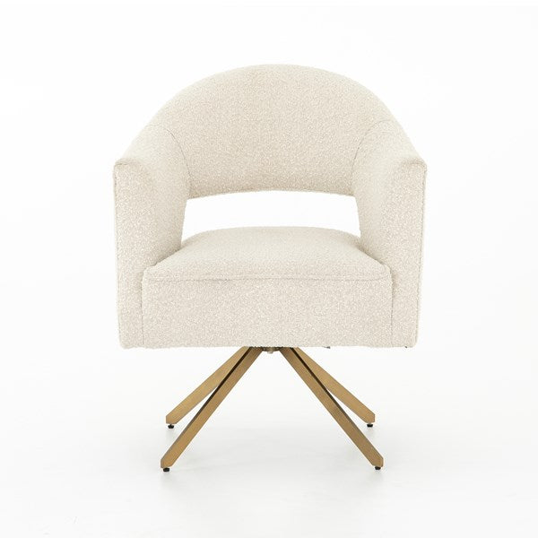 Adara Desk Chair-Knoll Natural by Four Hands