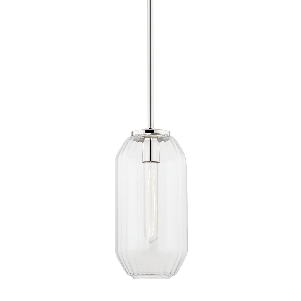 Bennett Pendant 15" - Polished Nickel