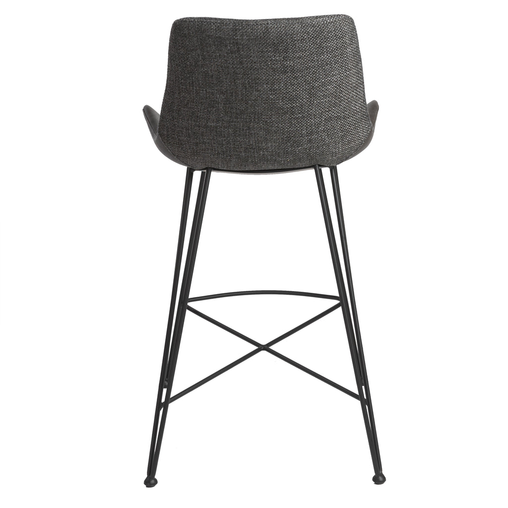 Alisa-C Counter Stool - Dark Grey