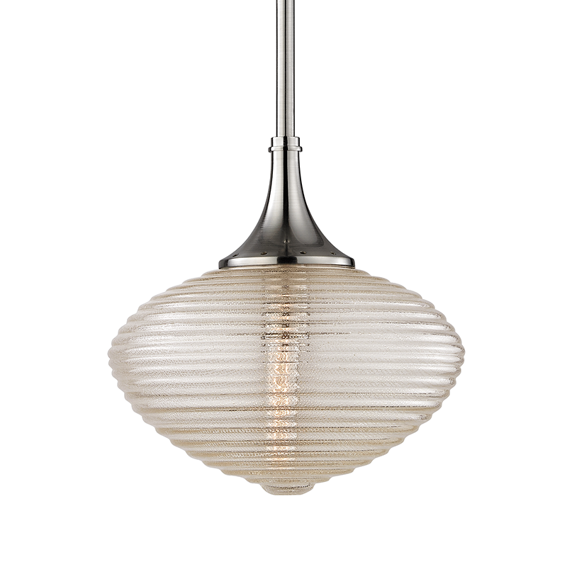 Knox Pendant 11" - Satin Nickel