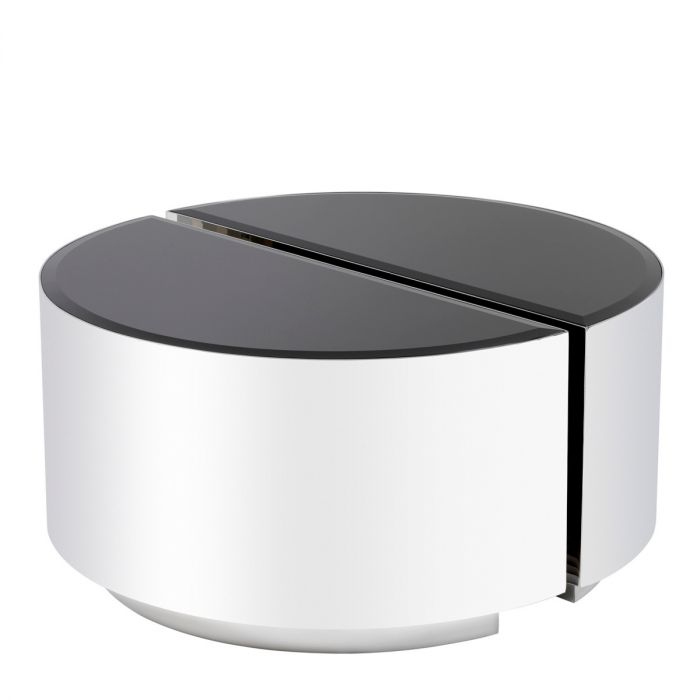 Side Table Astra Polished Stainless Steel Set Of 2