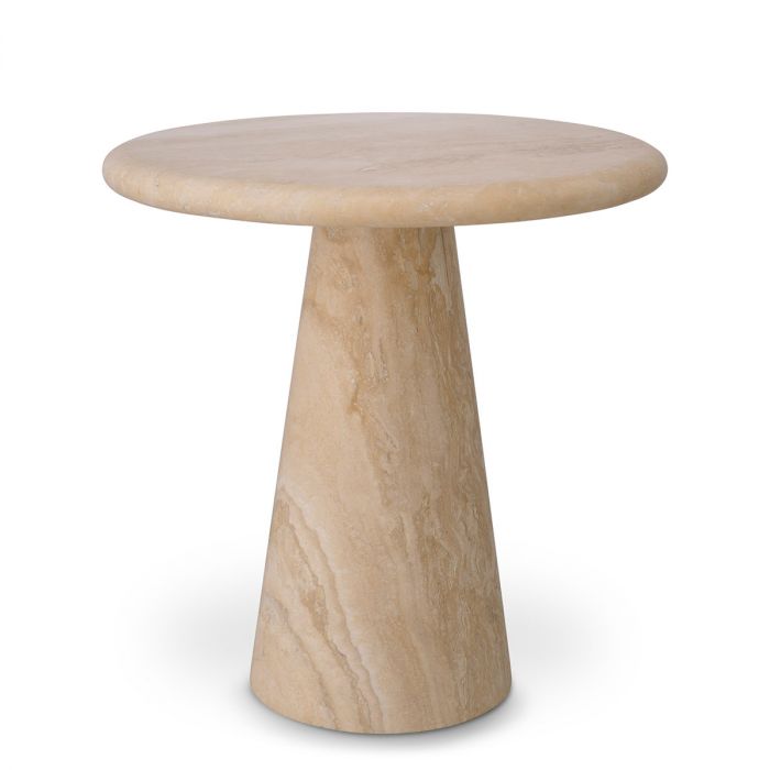 Side Table Adriana Small Travertine