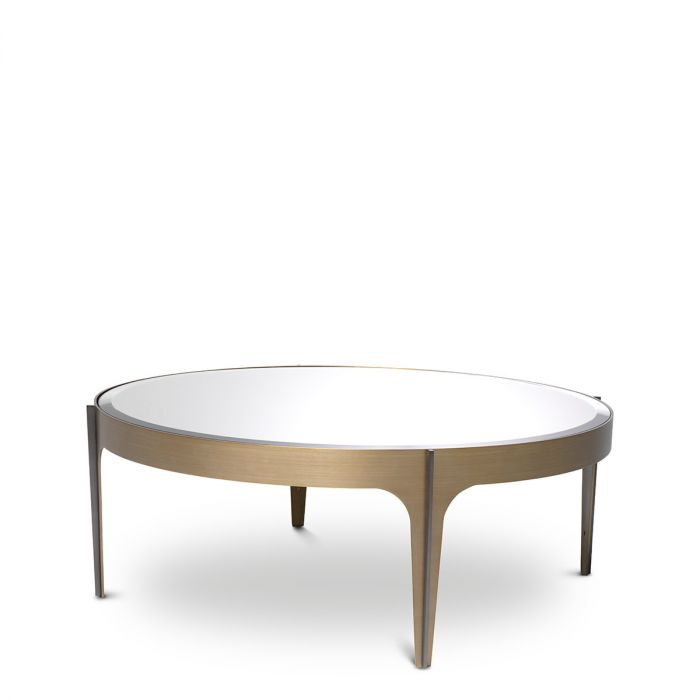 Coffee Table Artemisa Small Brushed Brass Finish