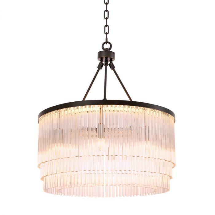 Chandelier Hector Small Bronze Highlight Finish