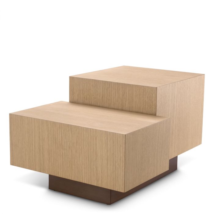 Side Table Nerone Natural Oak Veneer