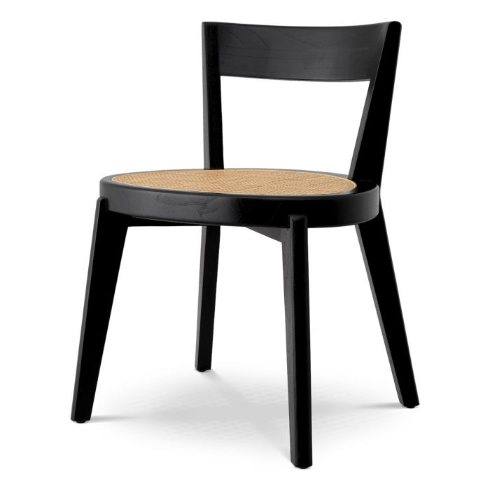 Dining Chair Alvear Classic Black Finish