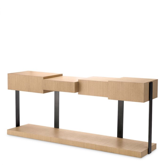 Console Table Nerone Natural Oak Veneer