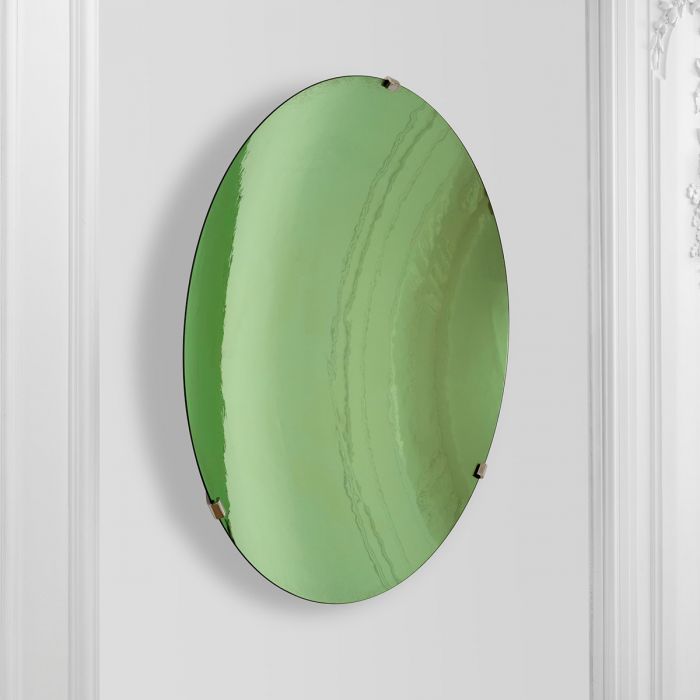 Wall Object Laguna Small Hammered Green