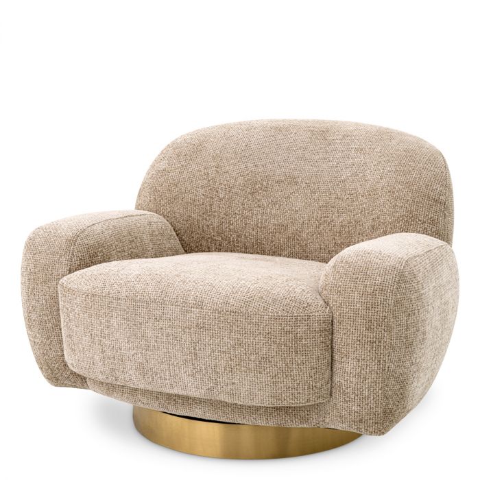 Swivel Chair Udine Lyssa Sand