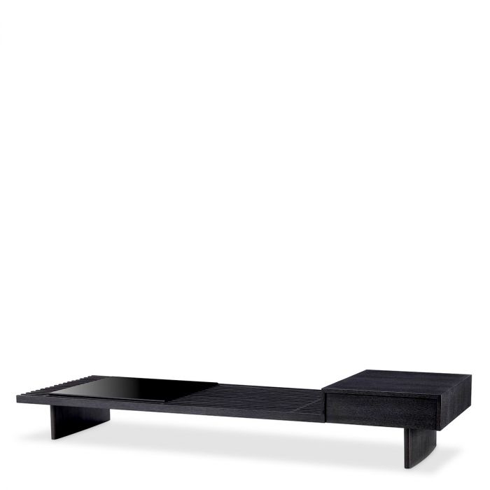 Coffee Table The Crest Charc Grey Oak Veneer Incl