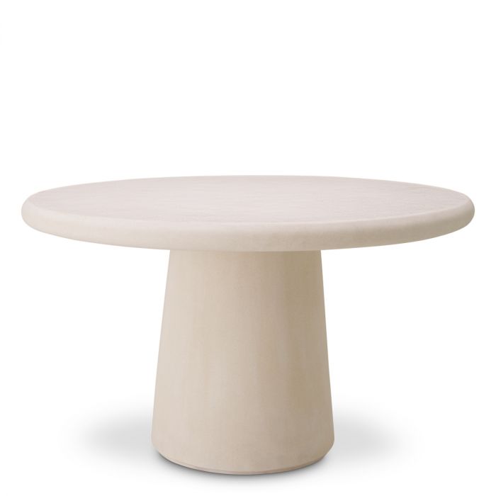 Outdoor Dining Table Cleon Cream