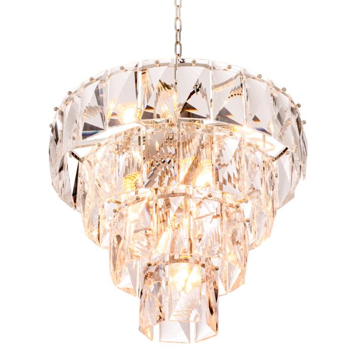 Chandelier Amazone Small Nickel Finish