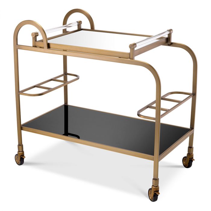 Trolley Montreuil Brushed Brass Finish