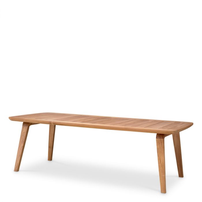 Outdoor Dining Table Glover Natural Teak