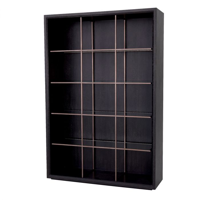 Cabinet Hennessey Charcoal Grey Oak Veneer