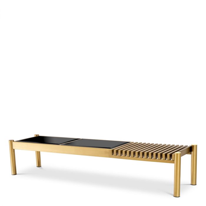 Coffee Table Bibi Brushed Brass Finish