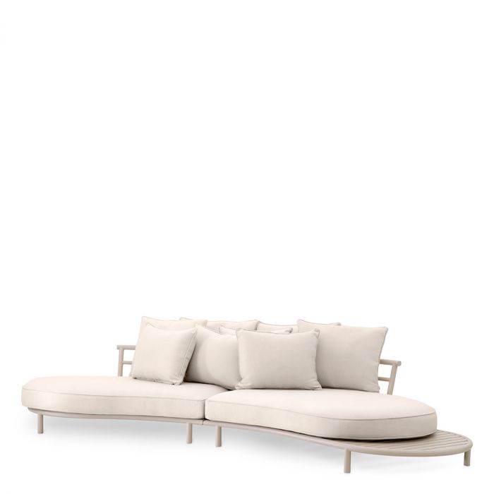 Outdoor Sofa Laguno Sand Lewis Off-White/Grey