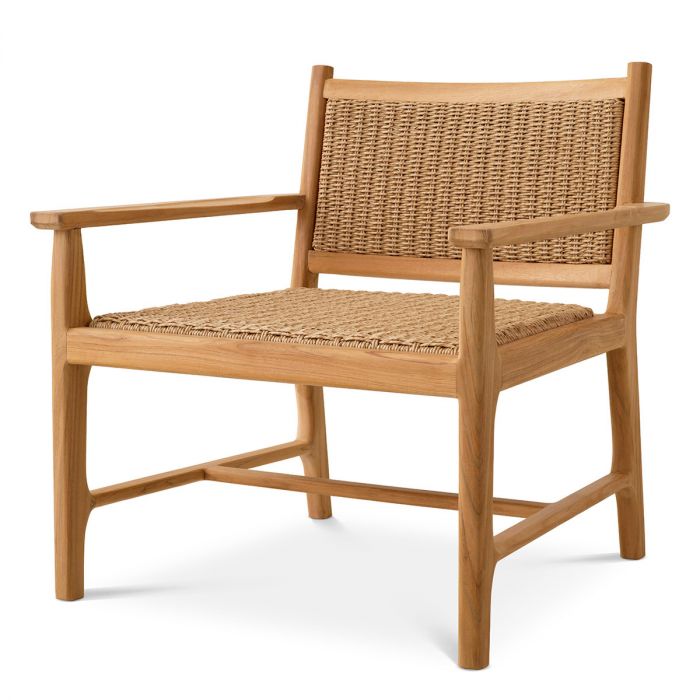 Outdoor Chair Pivetti Natural Teak