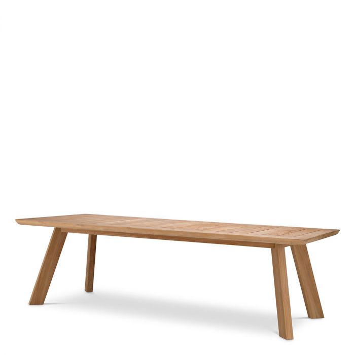 Outdoor Dining Table Merati Natural Teak