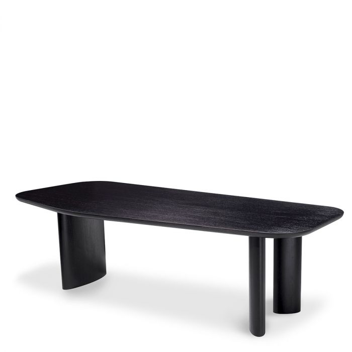 Dining Table Flemings Black Veneer