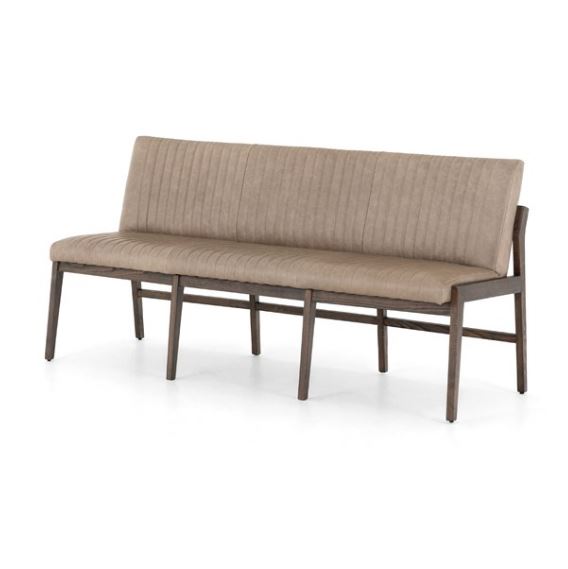 Alice Dining Bench-Sonoma Grey by Four Hands