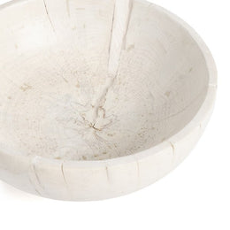 Turned Pedestal Bowl-Ivory by Four Hands