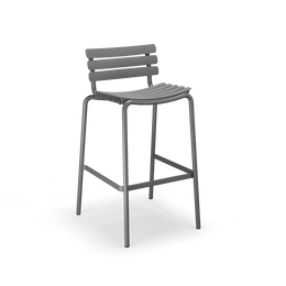 Reclips Bar Chair - Monodark Grey, Set of 2