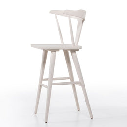 Ripley Stool-Off White Oak Solid-Bar