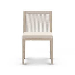 Sherwood Outdoor Dining Chair-Brown/Sand