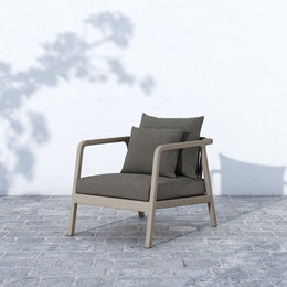 Numa Outdoor Chair-Grey/Charcoal