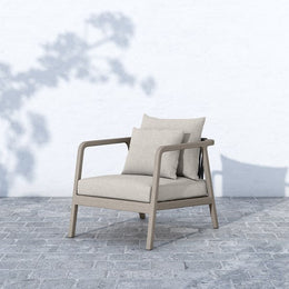 Numa Outdoor Chair-Grey/Stone Grey by Four Hands