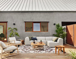 Gwen Outdoor 4 Piece Sectional by Four Hands