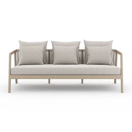 Numa Outdoor Sofa - Washed Brown & Stone Grey